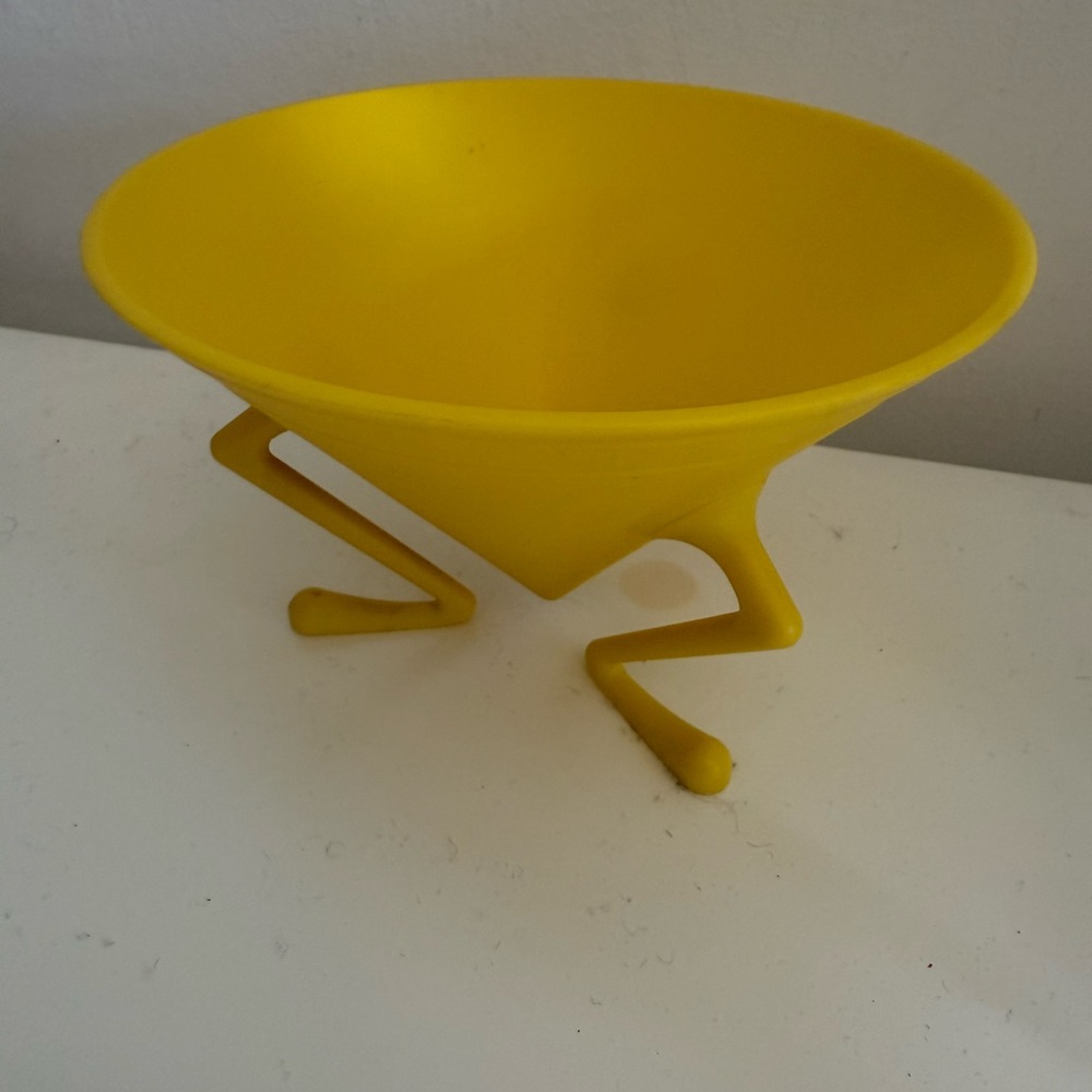Alessi CD01 Christy Bowl in Yellow